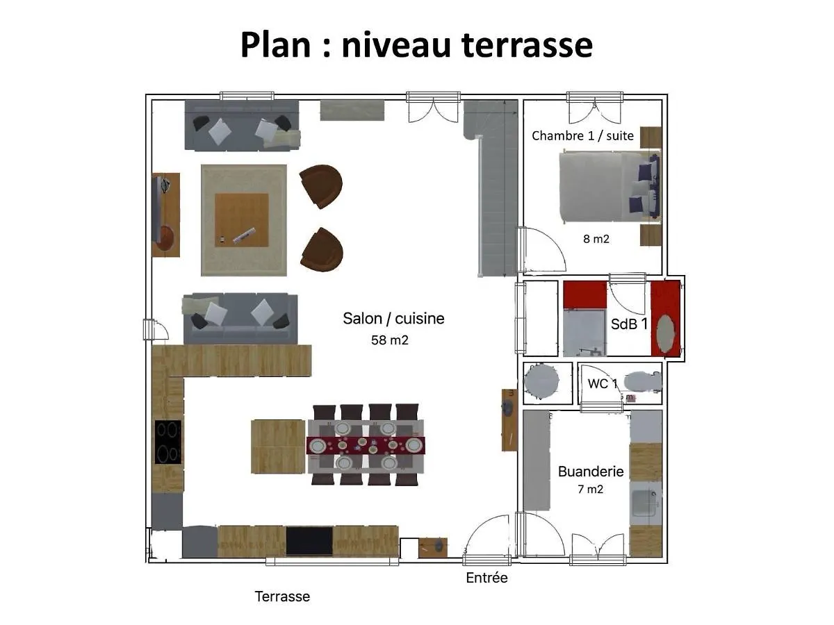 Cannes, Mer A 500 M, Maison Rare 0*, Cannes